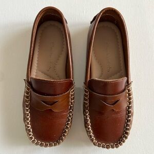 Elephantito Boys Driving Loafers - Brown - Size 11
